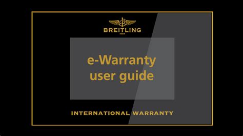 breitling watch warranty.